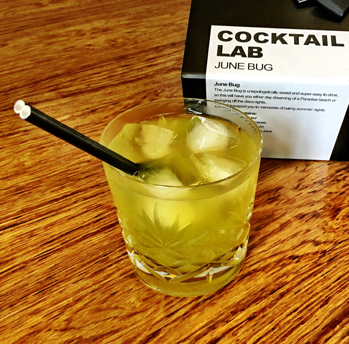 How to make a June Bug Cocktail Poison Cocktails