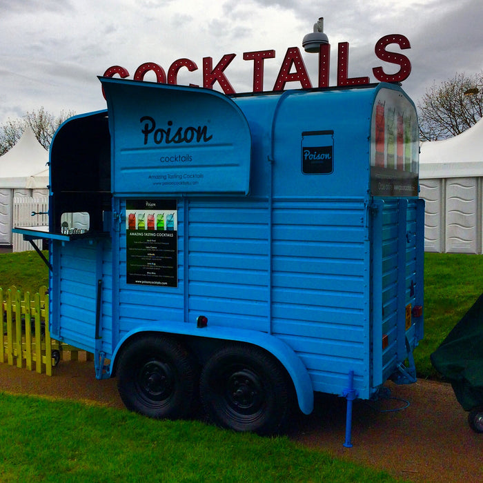 poison cocktails horse box bar
